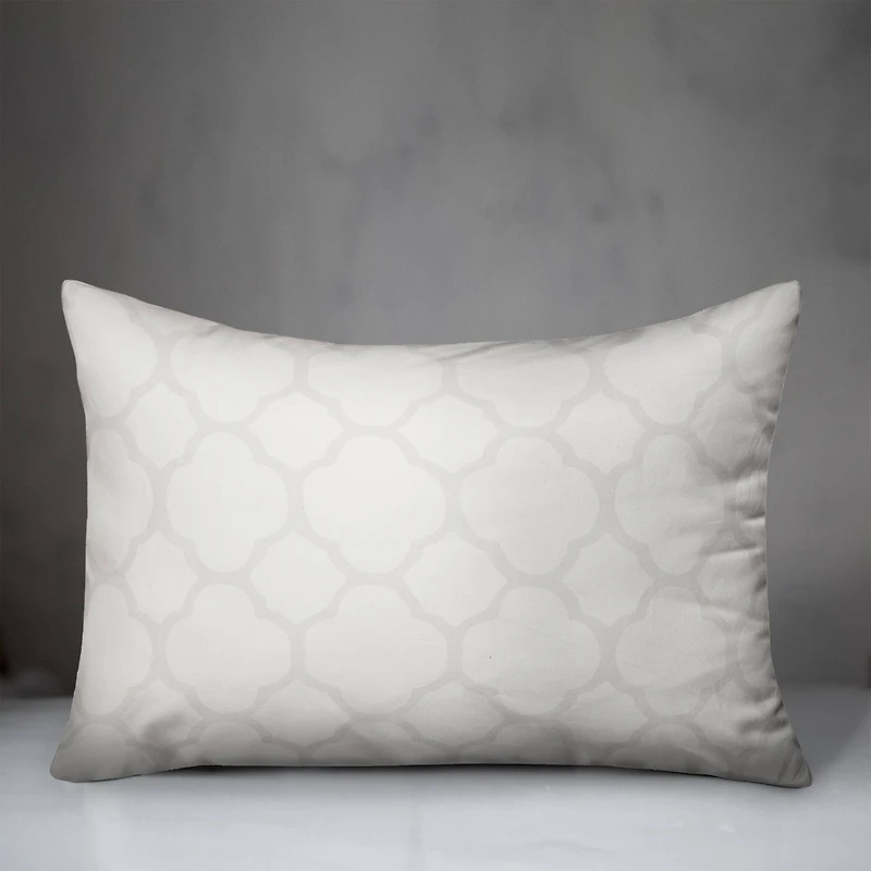 Lattice Pattern 14" x 20" Throw Pillow