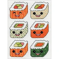 Design Works™ Sushi Counted Cross Stitch Kit