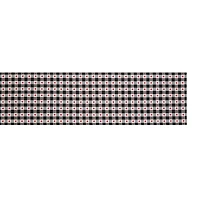 DII® 108" Hearts Dobby Check Table Runner