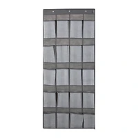 Simplify Heather Gray 20-Pocket Shoe Organizer