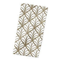 Gold Art pattern 10" x 10" Cotton Twill Napkin