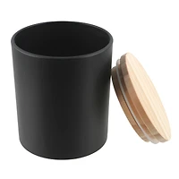 8oz. Frosted Black Candle Jars, 2ct. by Make Market®