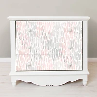 NuWallpaper Blush Make It Rain Peel & Stick Wallpaper