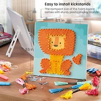 Arteza® Kids String Art Animal Set