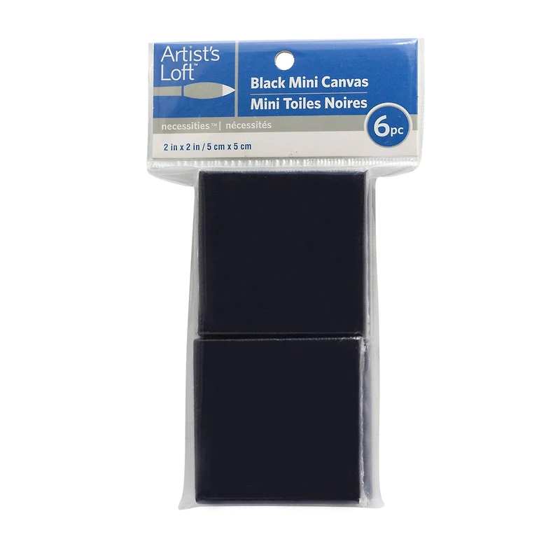 6 Pack 2" x 2" Mini Canvas by Artist's Loft™ Necessities