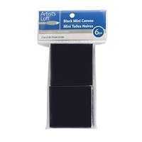 6 Pack 2" x 2" Mini Canvas by Artist's Loft™ Necessities