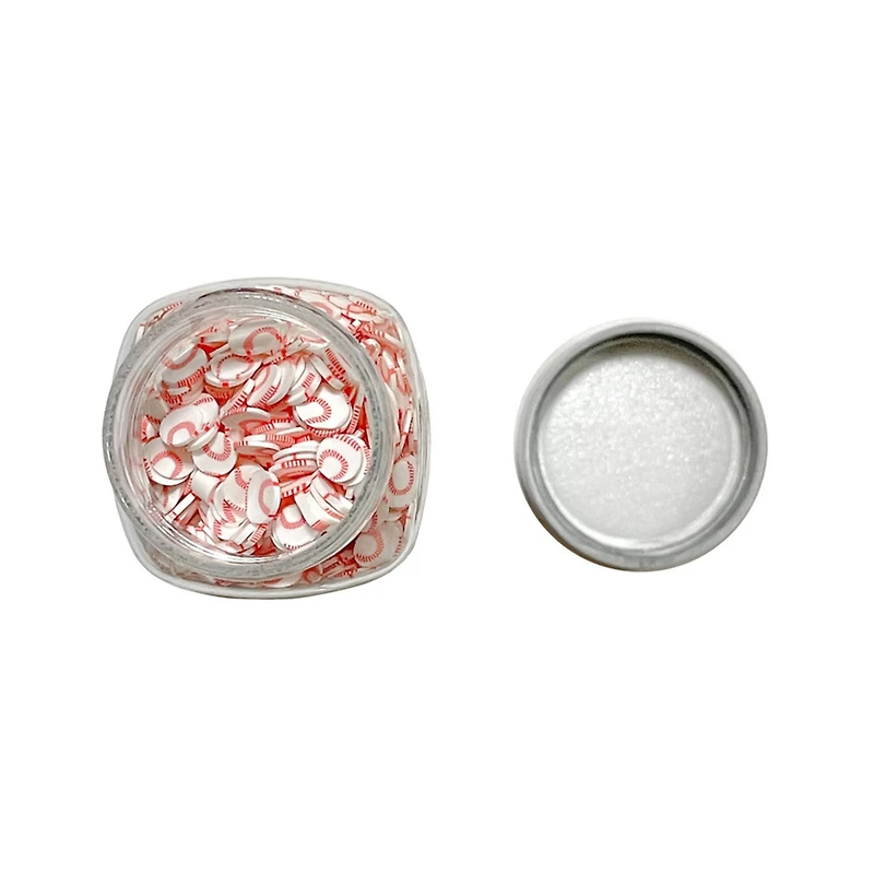 Specialty Glitter Baseball Shapes by Recollections™