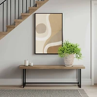 10" Gray Ceramic Urn Pot by Ashland®