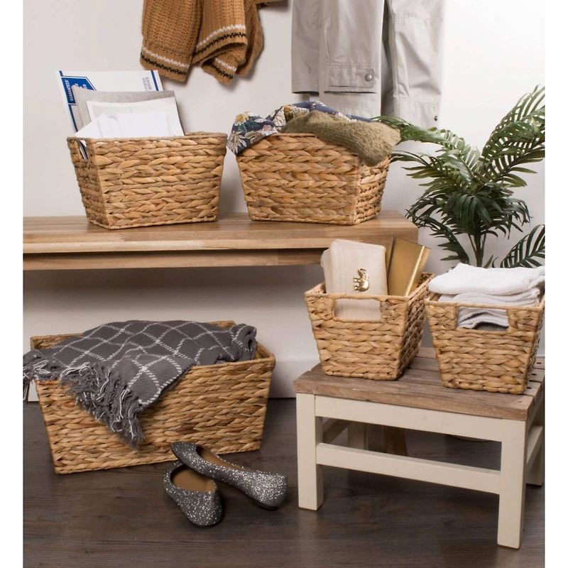 DII® Medium Water Hyacinth Baskets, 2ct.