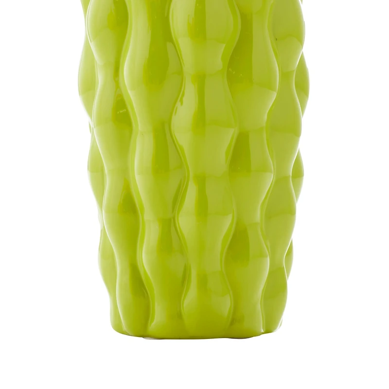 The Novogratz 18" Bright Ceramic Coastal Vase Set
