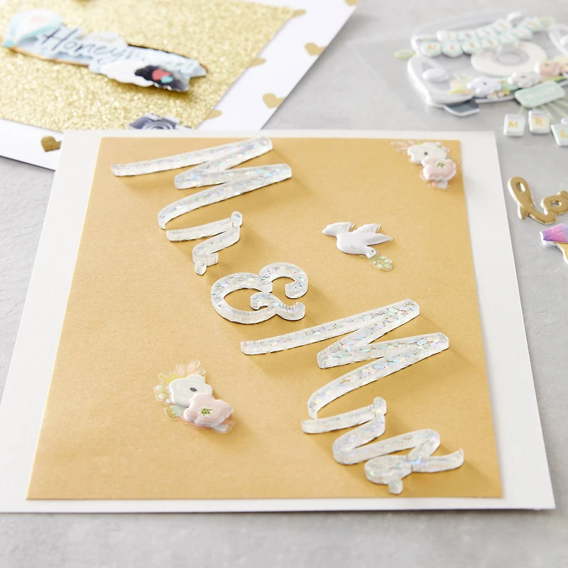 Mr. & Mrs. Wedding Stickers by Recollections™