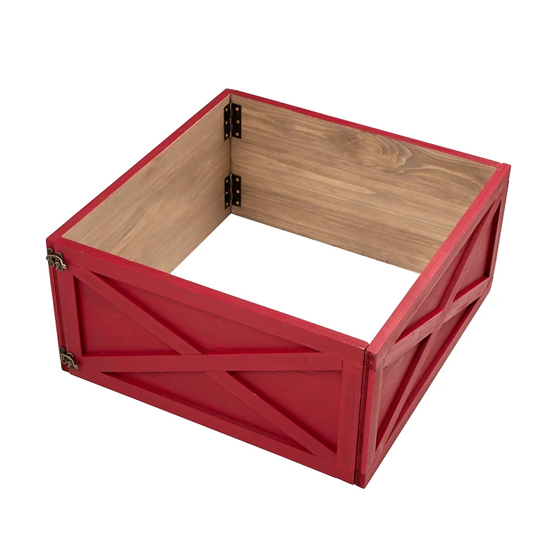 Glitzhome® 22" Wooden Tree Collar