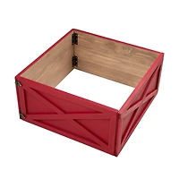 Glitzhome® 22" Wooden Tree Collar