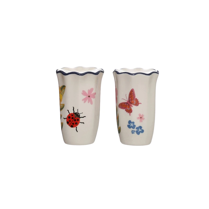 Floral Salt & Pepper Shakers Set by Ashland®