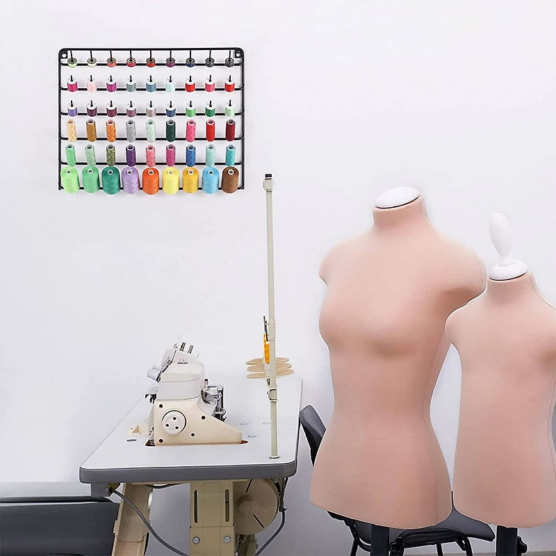 NEX™ 48-Spool Wall-Mounted Sewing Thread Rack