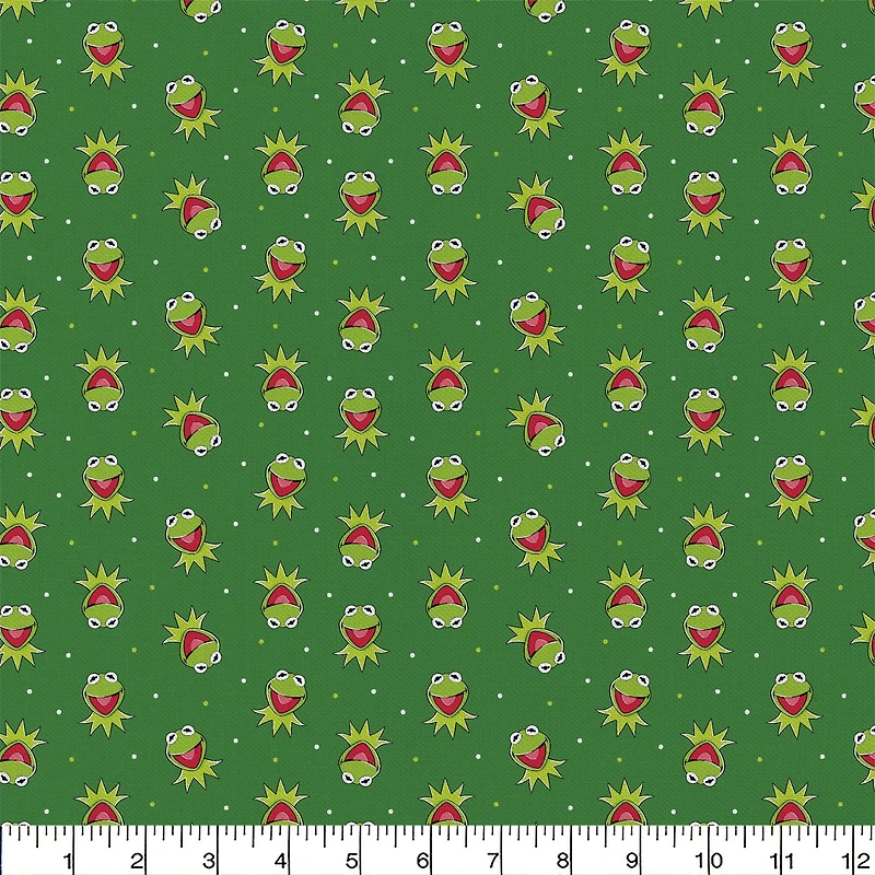 Camelot Fabrics The Muppets Kermit Cotton Precut Fabric Bundle