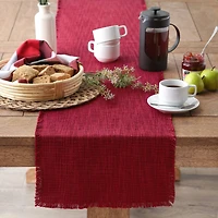DII® 72" Basket Fringe Table Runner