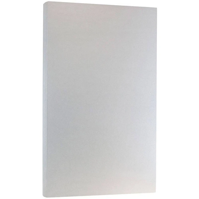 JAM Paper Silver Stardream Metallic 8.5" x 14" 80lb. Legal Paper, 25 Sheets