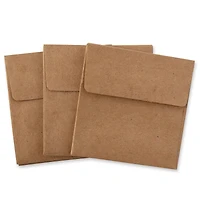 12 Packs: 20 ct. (240 total) Kraft Envelopes by Recollections™, 3.25" x 3.25"
