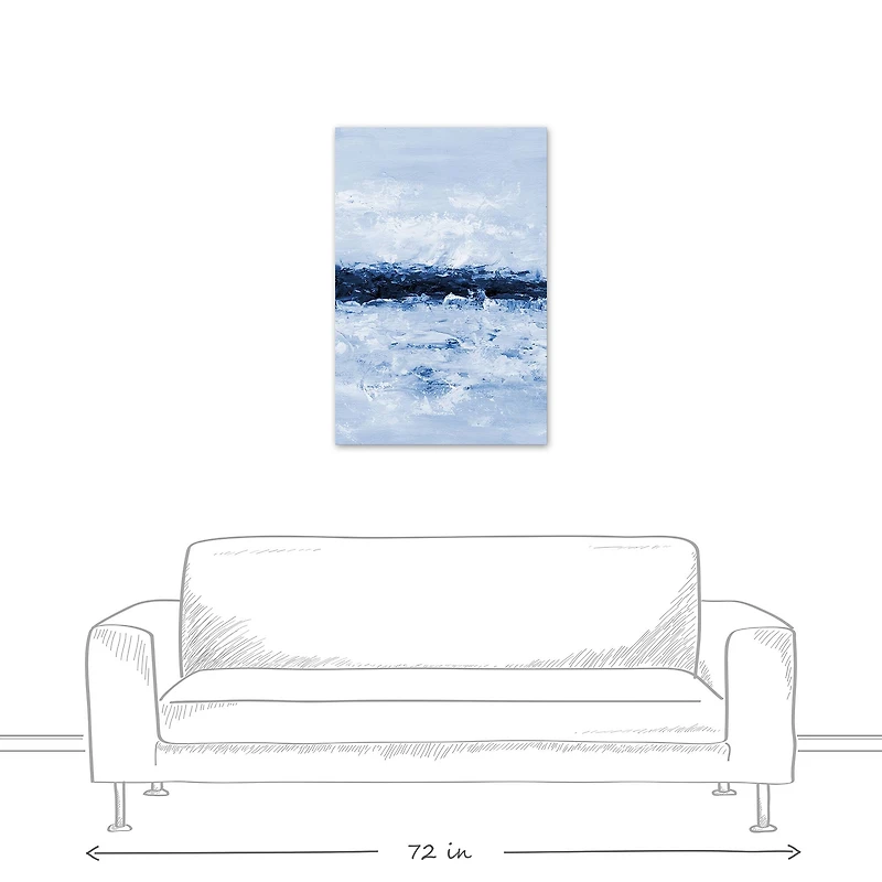 In The Blues 24" x 36" Canvas Wall Art