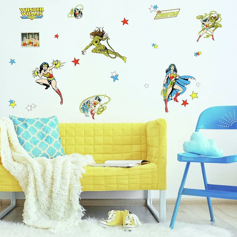 RoomMates Wonder Woman Peel & Stick Wall Decals
