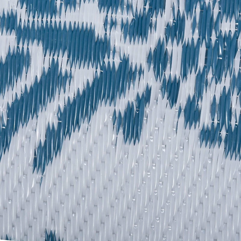 DII® Blue Pineapple Outdoor Rug, 4ft. x 6ft.