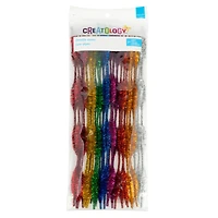 Sparkle Primary Mix Wave Chenille Pipe Cleaners, 25ct. by Creatology™