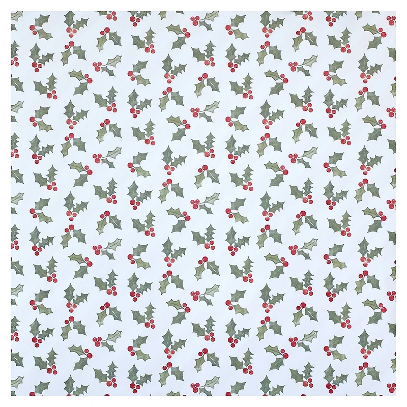 Christmas Holly Paper by Recollections™, 12" x 12"
