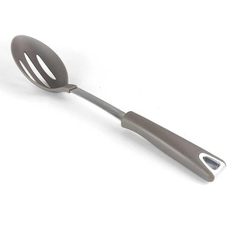 Martha Stewart Gray Nylon Slotted Spoon