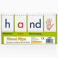 Junior Learning® Double-Sided Blend Flips, 3ct.
