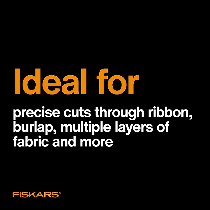 Fiskars® Total Control® RazerEdge™ Scissors