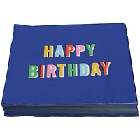 Blue Happy Birthday Lunch Napkins, 20ct. by Celebrate It™