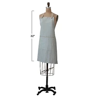 Hello Honey® Blue & White Striped Cotton Apron