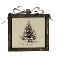 6.5" Black & White Tree Tabletop Décor by Ashland®