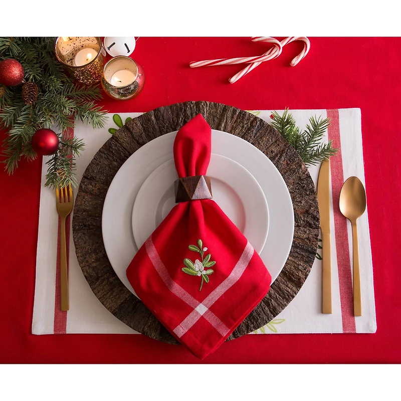 DII® Merry Christmas Print Placemats, 6ct.