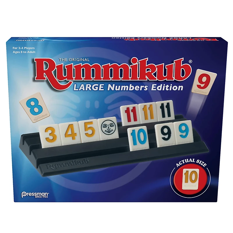 Pressman® Large Number Rummikub® Game