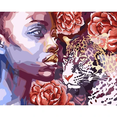 Crafting Spark Savannah Spirit Painting by Numbers Kit