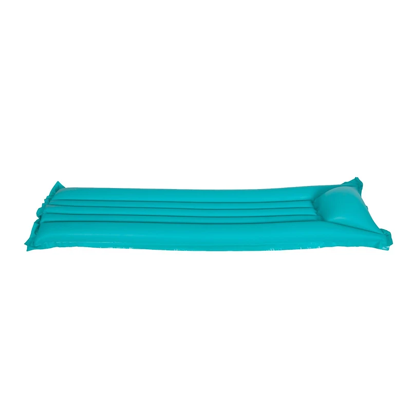 Pool Central 6ft. Teal Blue Inflatable Swimming Pool Raft Float 