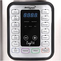 Brentwood 6qt. 8-in-1 Easy Pot Electric Multicooker