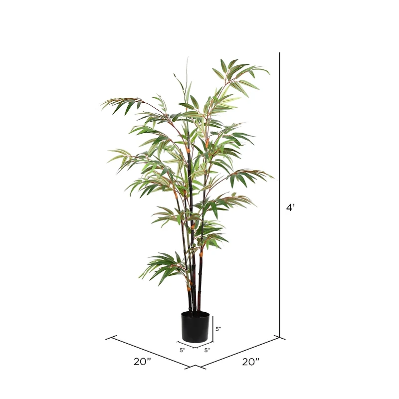 4ft. Potted Black Japanese Bamboo Tree