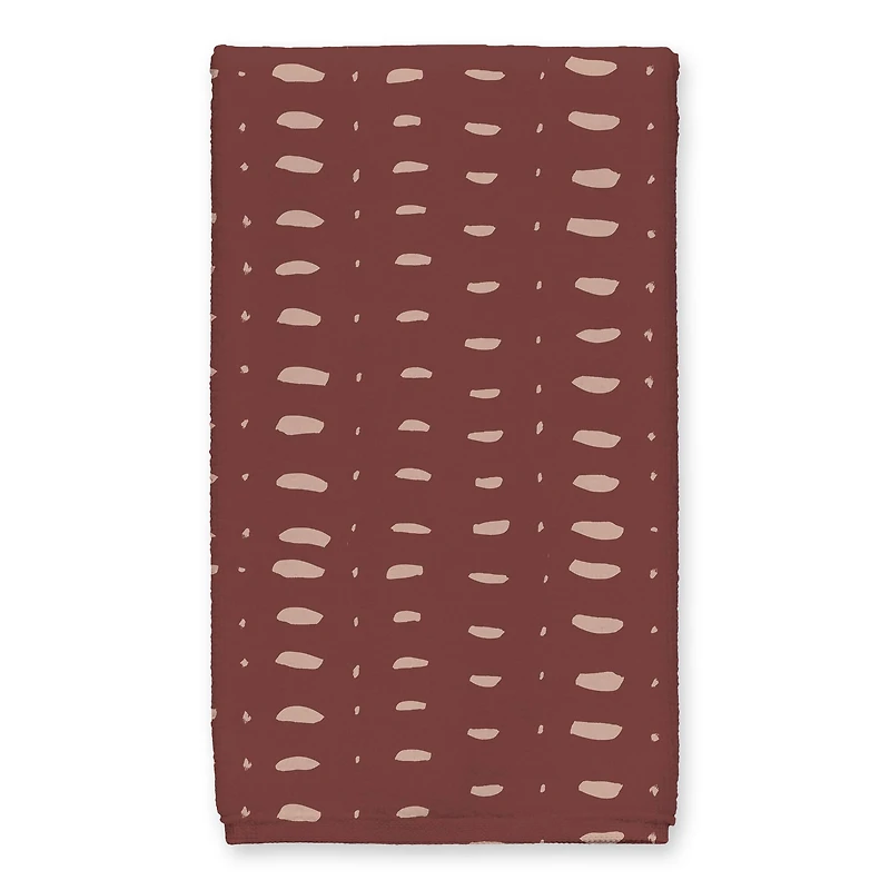 Home Pink Abstract Dots 16" x 25" Tea Towel Set of 2