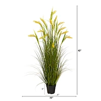 3.5ft. Potted Wheat Grain