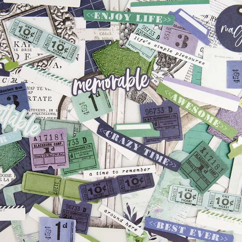 49 and Market ARToptions Viken Cardstock Ephemera Bits