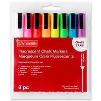 Fluorescent Medium Tip Chalk Marker Set by Craft Smart®