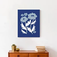 Modern Poppies 16" x 20" Canvas Wall Art