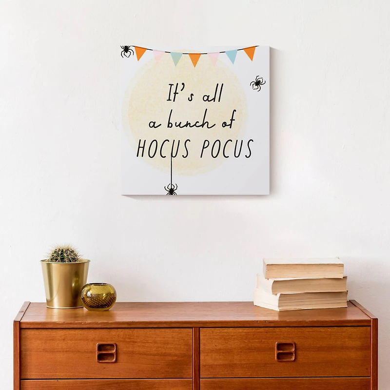 Bunch Of Hocus Pocus Canvas Wall Art