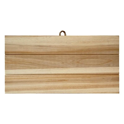 16" Unfinished Wood Plaque by Make Market®