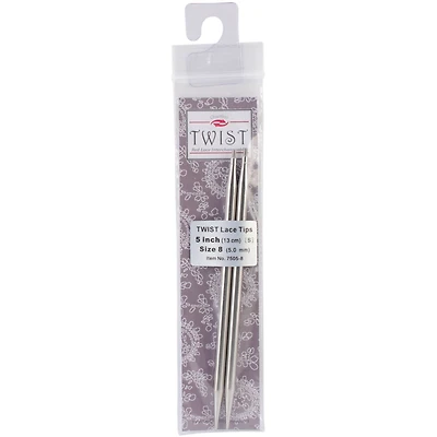 ChiaoGoo TWIST 5" Red Lace Interchangeable Tips