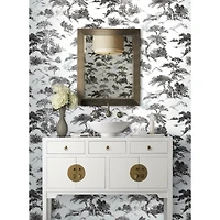 RoomMates Oriental Toile Peel & Stick Wallpaper
