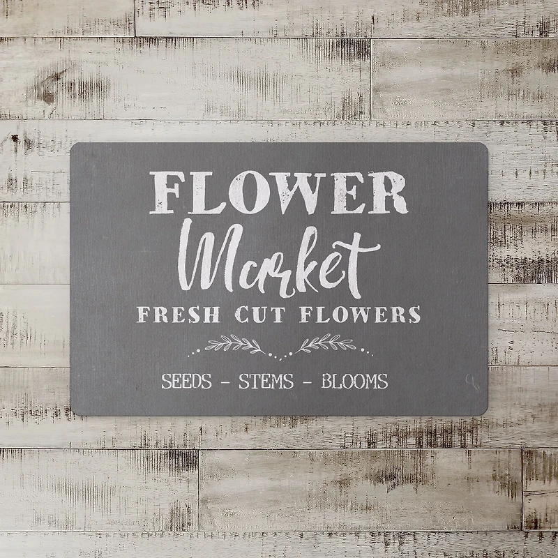 Flower Market Floor Mat